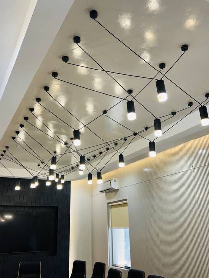 Linear array, boardroom — decorative lighting made by SARA Enterprises, Greater Noida