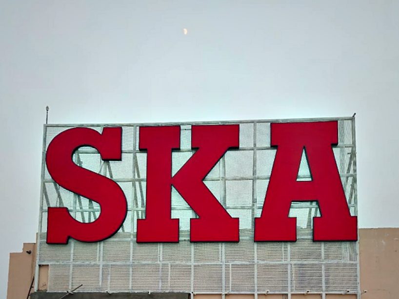 Acrylic rooftop letters manufactured by SARA Enterprises