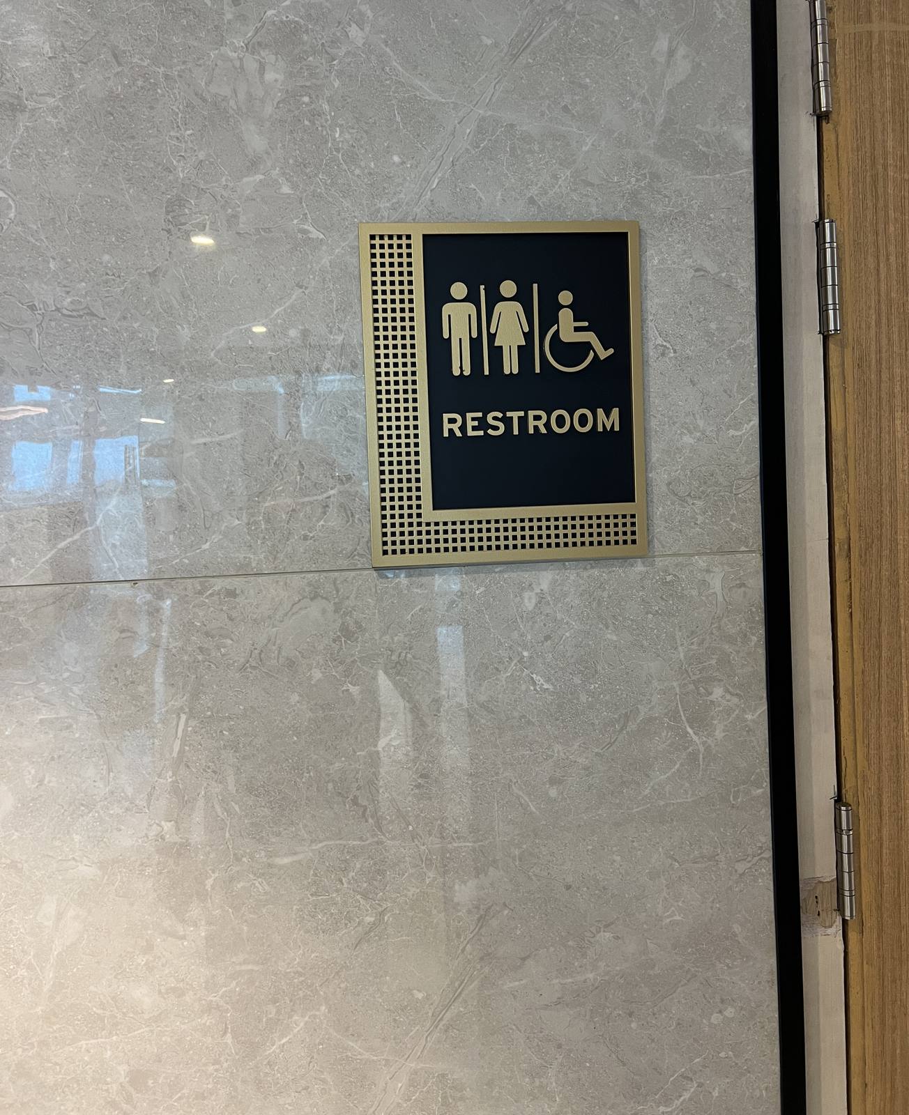 Restroom Amenity Signage