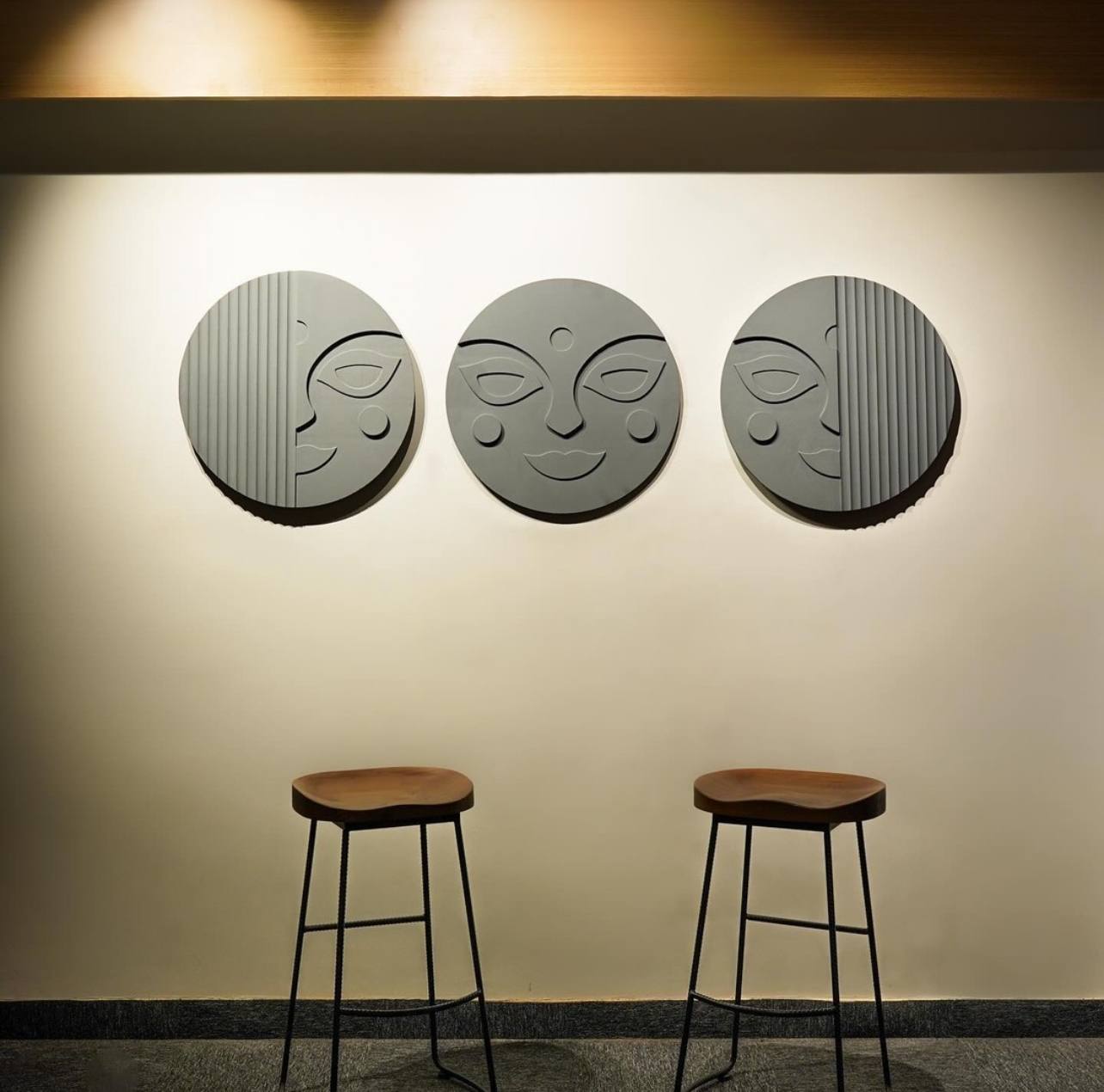 Surya Face Wall Medallions