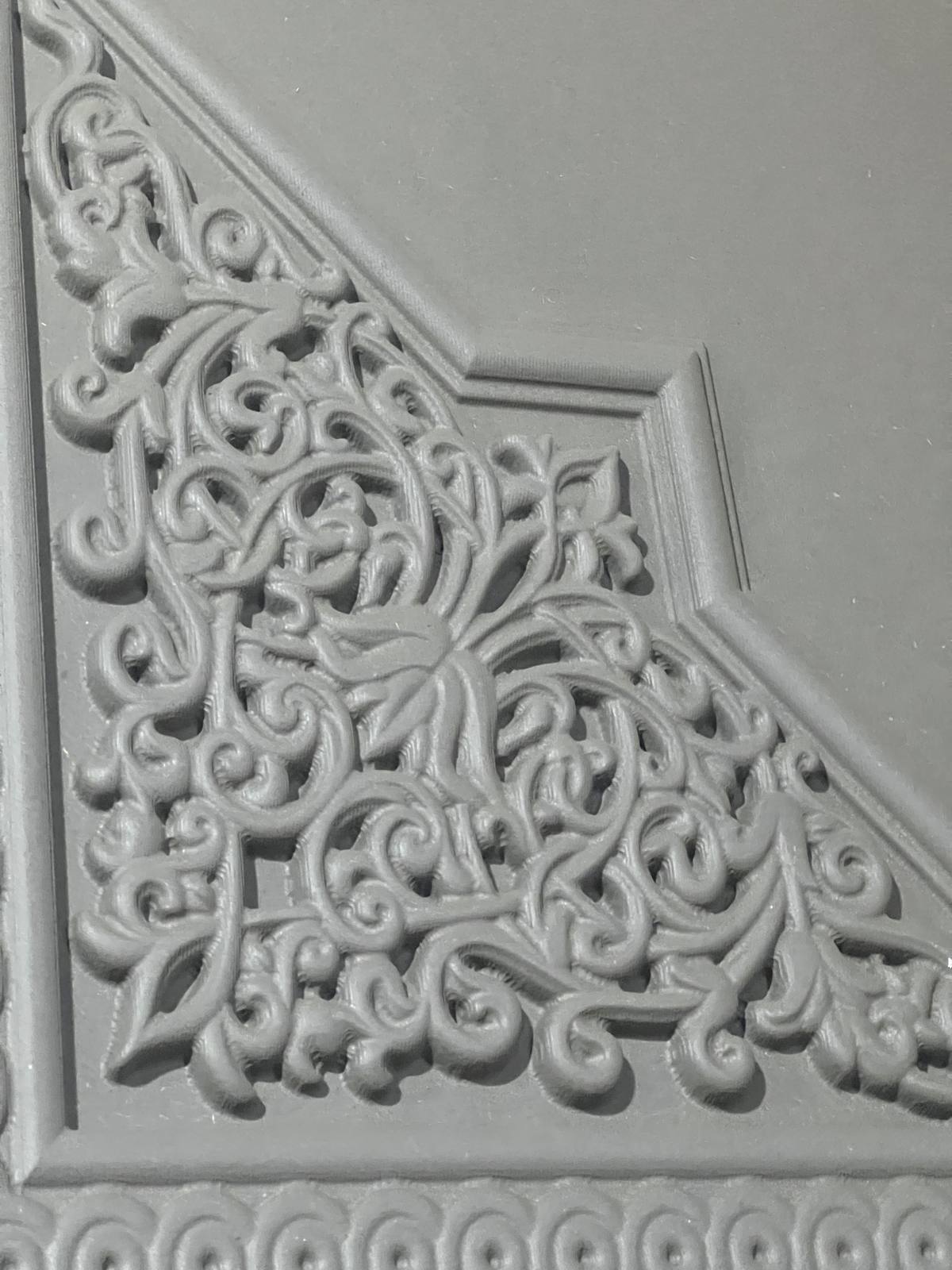 Carved Relief Panel Detail